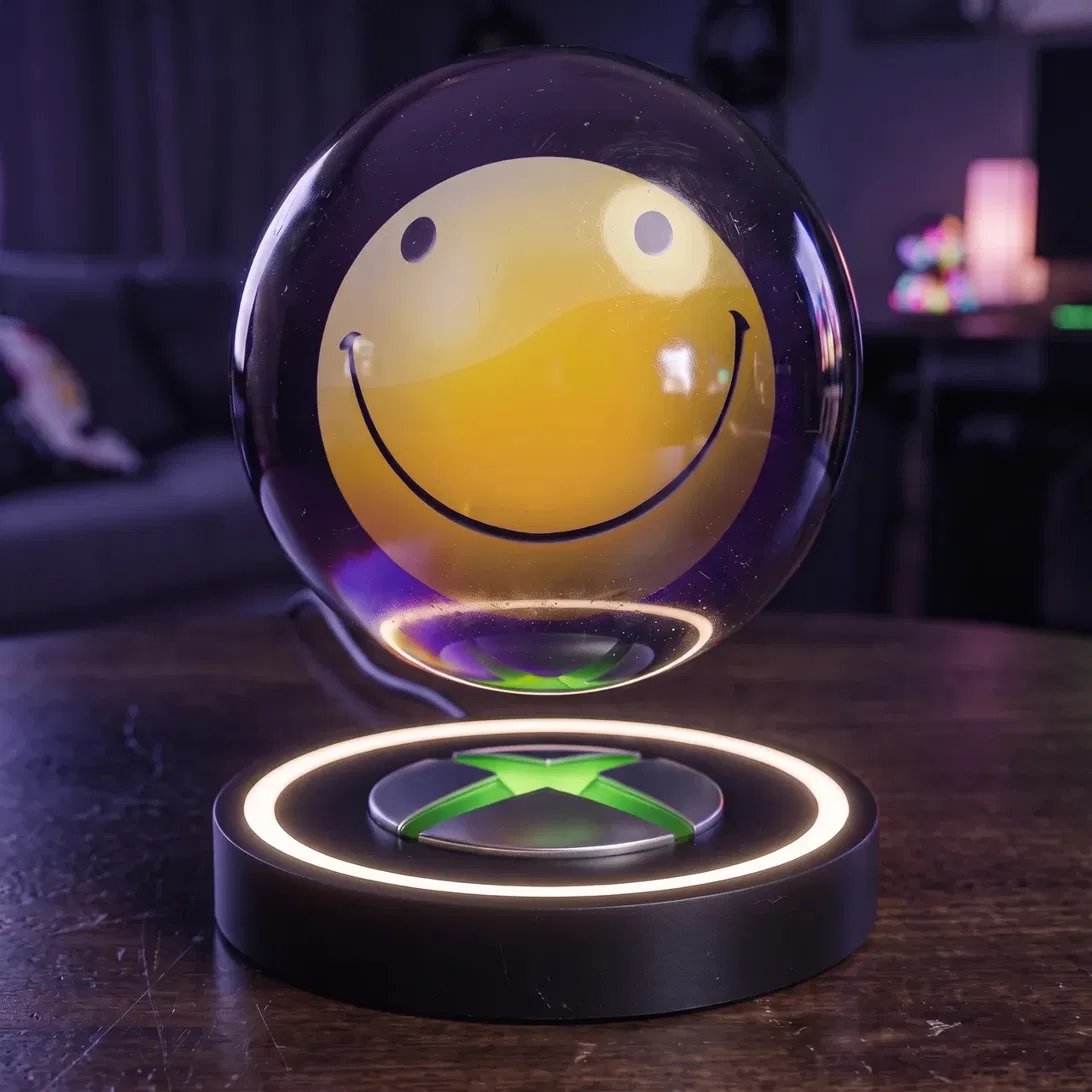 Xbox 360 OG Smile Glass Orb Collectible